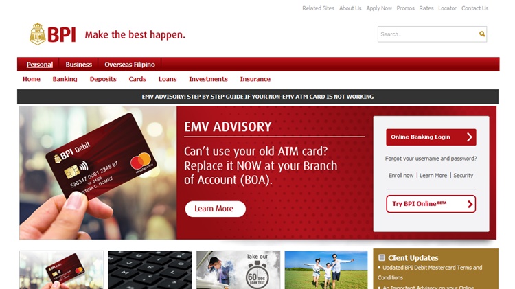 Bpi Online How To Enroll In Bpi Online Banking Bpi Express Online