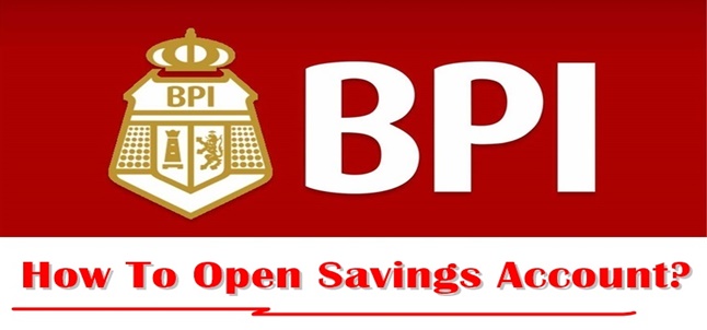 BPI Savings Account Open