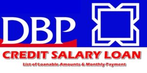 DBP Credit Salary Loan