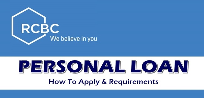 RCBC Personal Loan Apply, Requirements