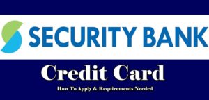Security Bank Credit Card