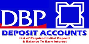 DBP Deposit Accounts