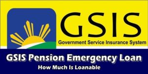 GSIS Pension Emergency Loan