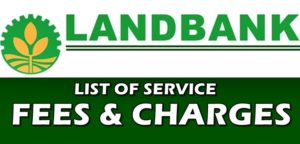 Landbank Service Fees