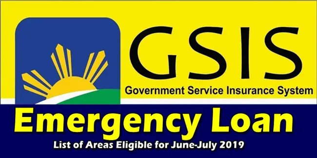 GSIS Emergency Loan-Eligible Areas