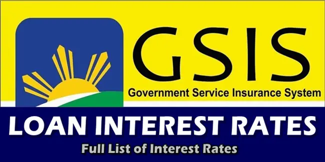 GSIS Loan Interest Rates