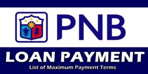 PNB Loan Payment terms
