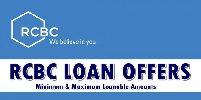 RCBC Loan Offers
