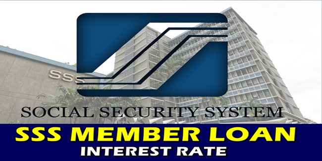 SSS Member Loan Interest Rate