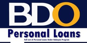 BDO Personal Loans