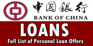 Bank of China Loans