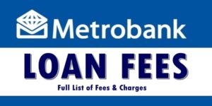 Metrobank Loan Fees
