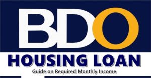 BDO Housing Loan