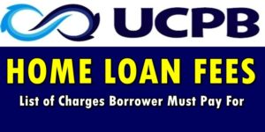 UCPB Home Loan Fees