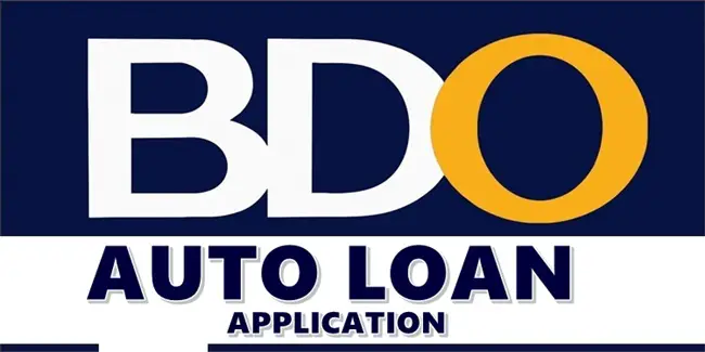 BDO Auto Loan Application