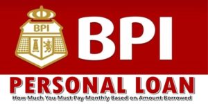BPI Personal Loan