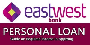 EastWest Bank Personal Loan