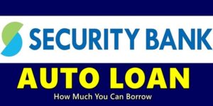 Security Bank Auto Loan