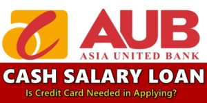 AUB Cash Salary Loan