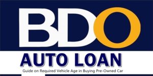 BDO Auto Loan
