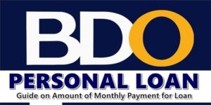 BDO Loan