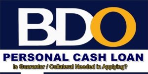 BDO Personal Cash Loan