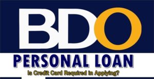 BDO Personal Loan