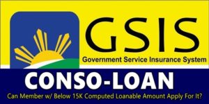 GSIS Conso-Loan