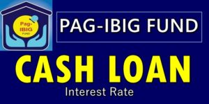 Pag-IBIG Cash Loan Interest Rate