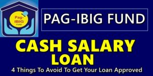 Pag-IBIG Cash Salary Loan