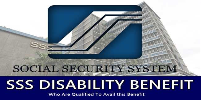 SSS Disability Benefit Who Are Qualified