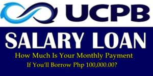 UCPB Salary Loan