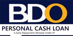 BDO Personal Cash Loan