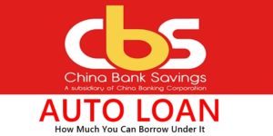 China Bank Auto Loan