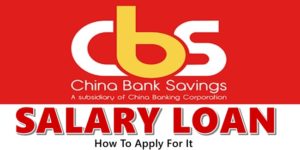 China Bank Salary Loan