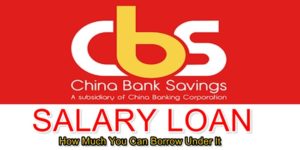 China Bank Salary Loan