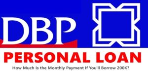 DBP Personal Loan