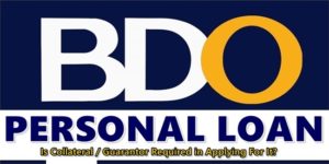 BDO Personal Loan