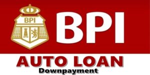 BPI Auto Loan Downpayment