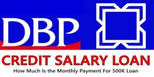 DBP Credit Salary Loan