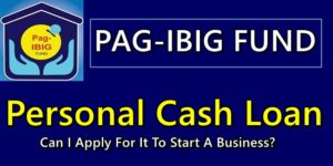 Pag-IBIG Personal Cash Loan