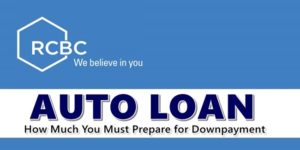 RCBC Auto Loan Downpayment