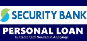 Security Bank Personal Loan