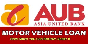 AUB Motor Vehicle Loan
