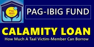 Pag-IBIG Calamity Loan