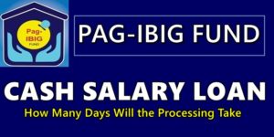 Pag-IBIG Cash Salary Loan