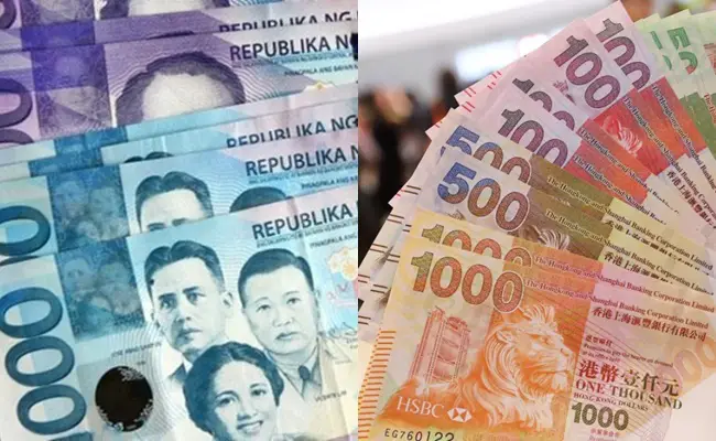 Peso-Hong Kong Dollar Exchange Rate
