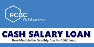 RCBC Cash Salary Loan