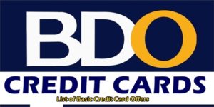 BDO Credit Cards