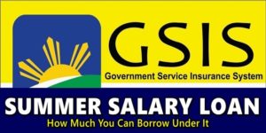GSIS Summer Salary Loan